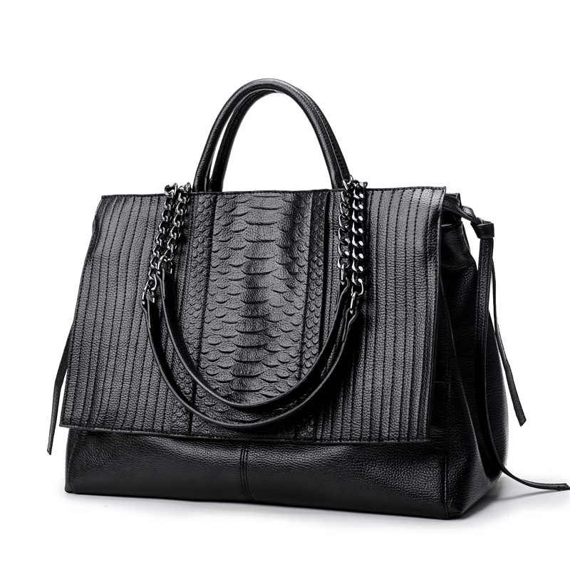 Elegant Tote Bag With Zipper,  - Vintage Leatherwork review and price