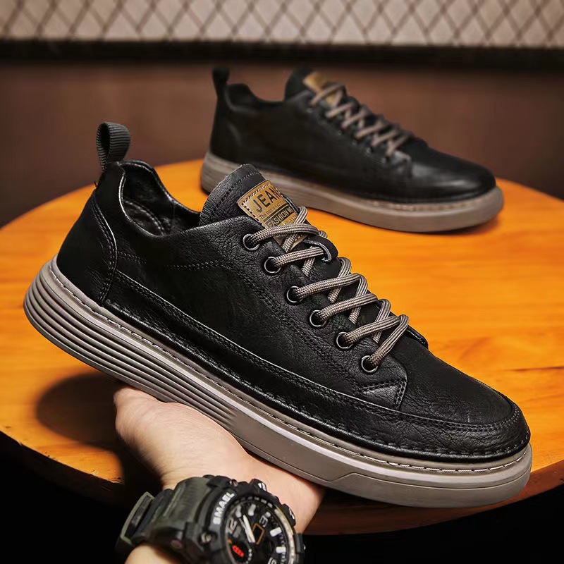 Casual leather shoes 2025 Spri - Leatherworking Leveling review and price
