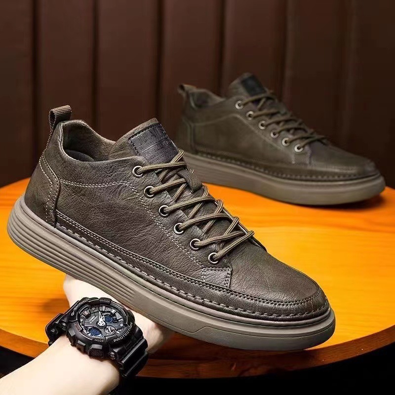 Casual leather shoes 2025 Spri - Leatherworking Leveling review and price