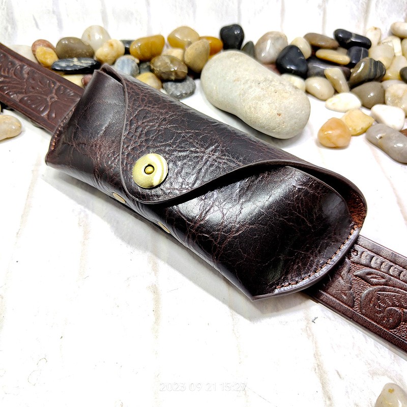 Blongk Glasses Case Waist Bag  - Leatherwork Belt review and price