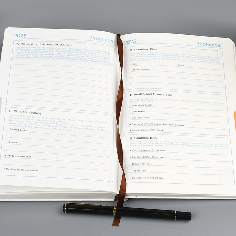 Yearly Schedule 2025 Notebook  - Leatherwork Plans review and price