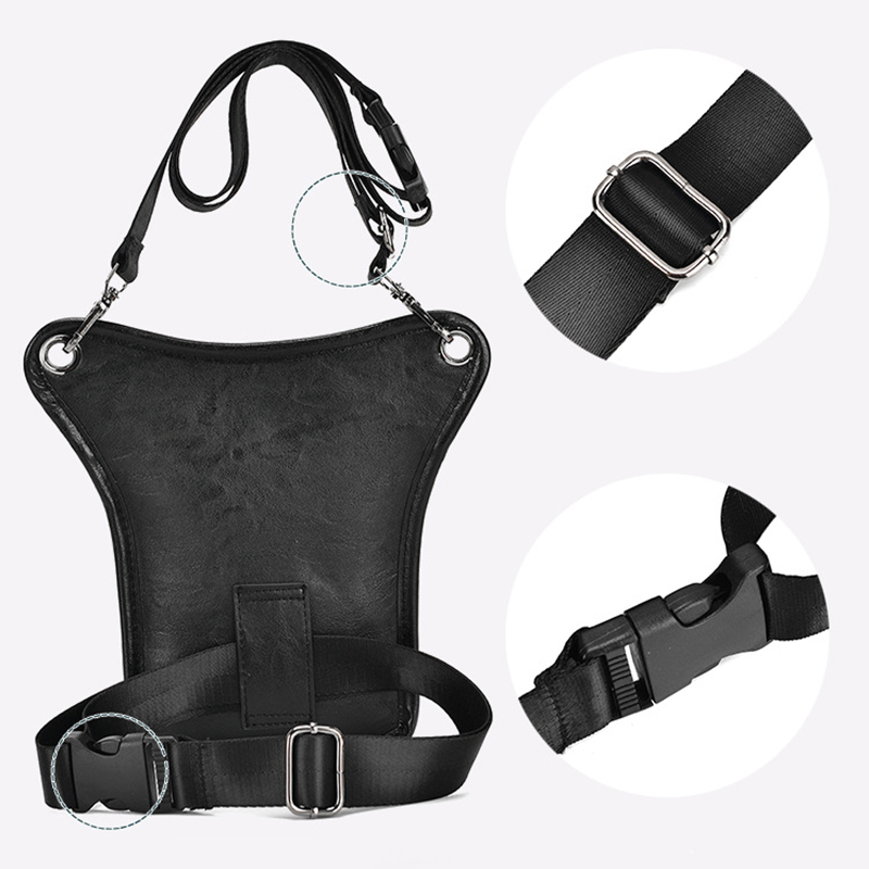 Vintage Pu Leather Waist Pack  - Leatherwork Belt review and price