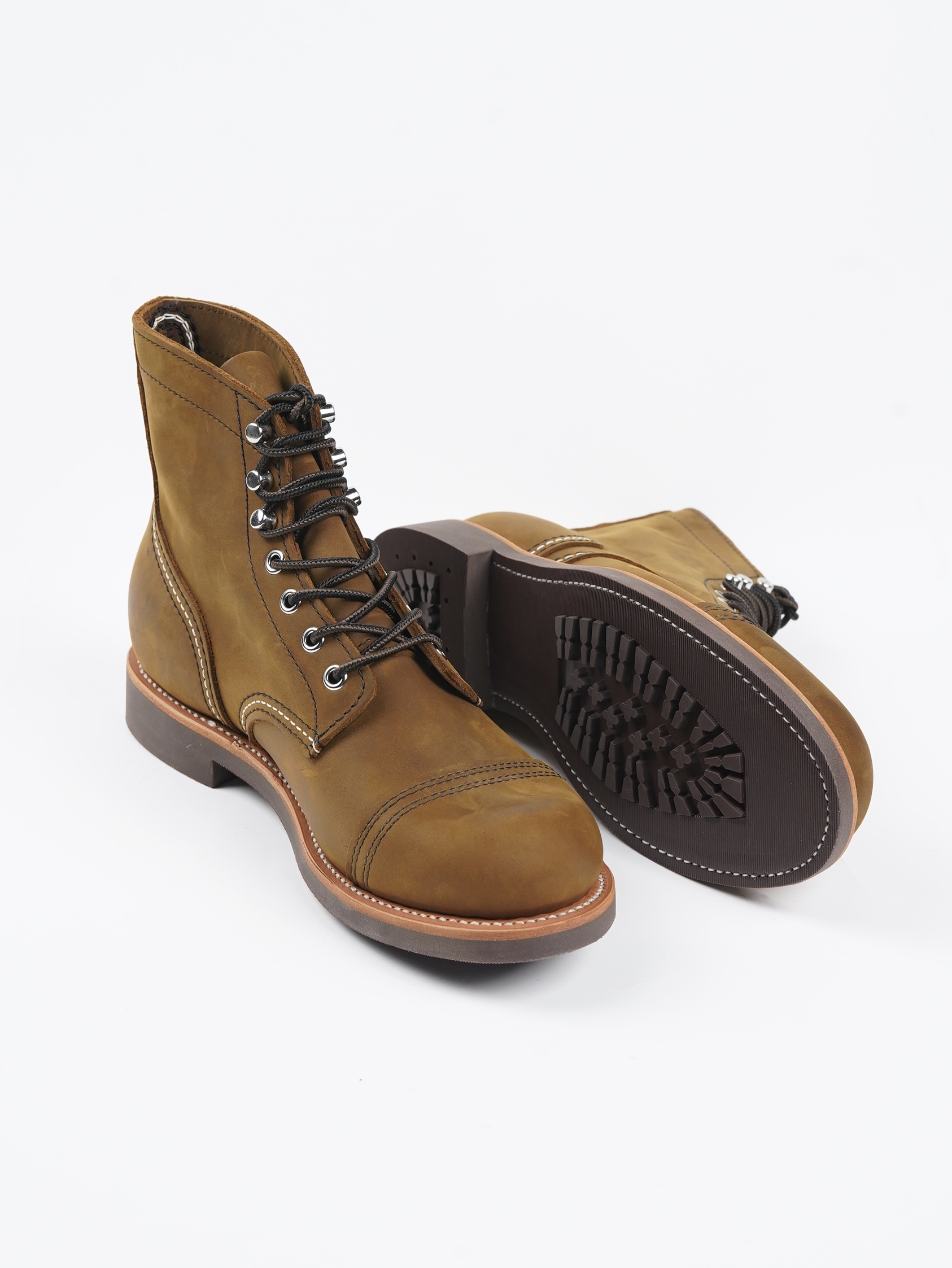 Real Stitching Heritage Boots  - Leather Work Boots review and price