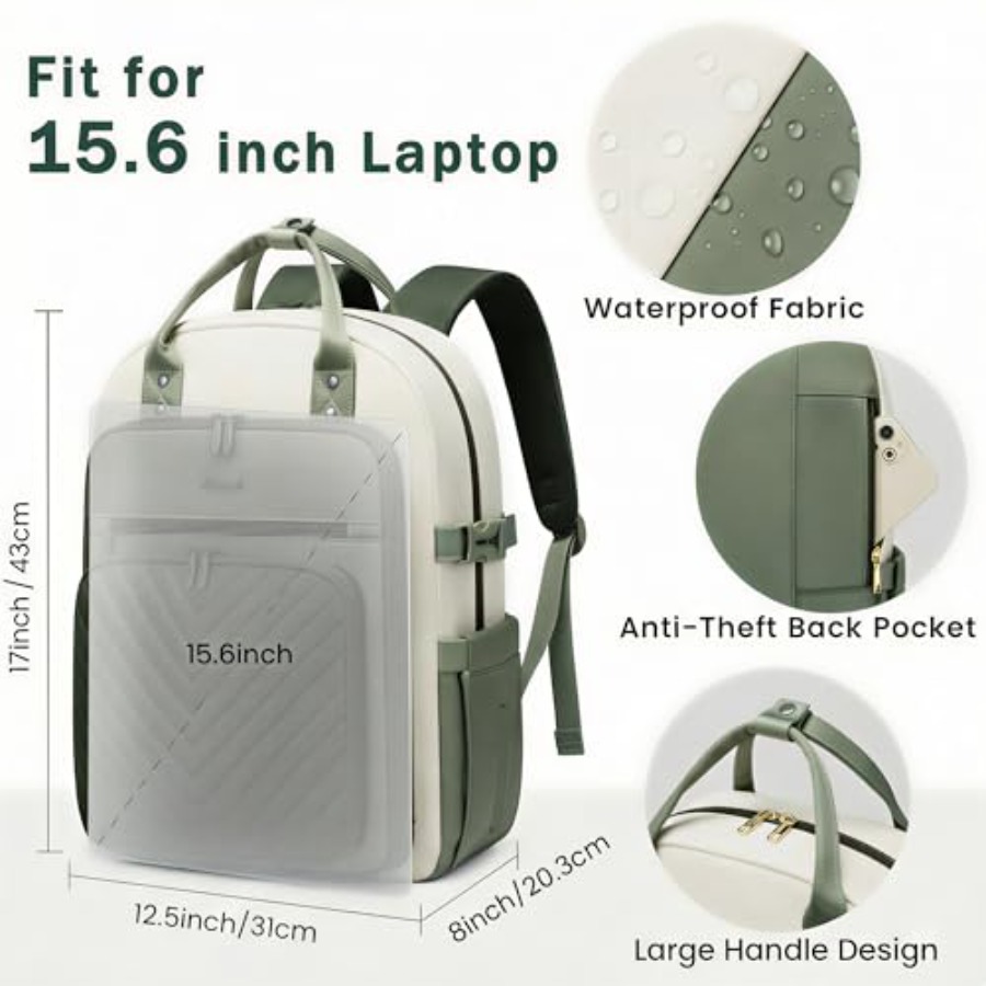 Laptop Backpack for Women, Wat - Leather Works review and price