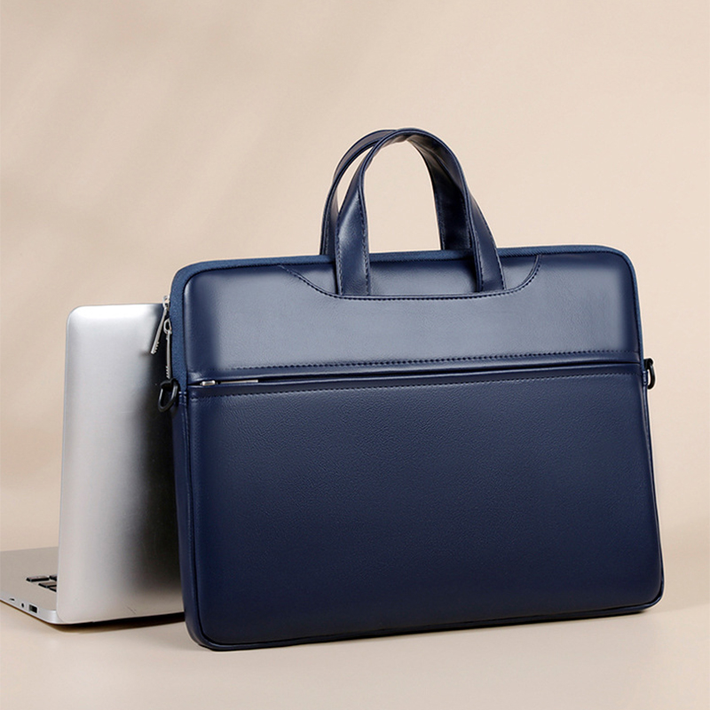 Business Briefcase For Man PU  - Leather Work Laptop Bag review and price