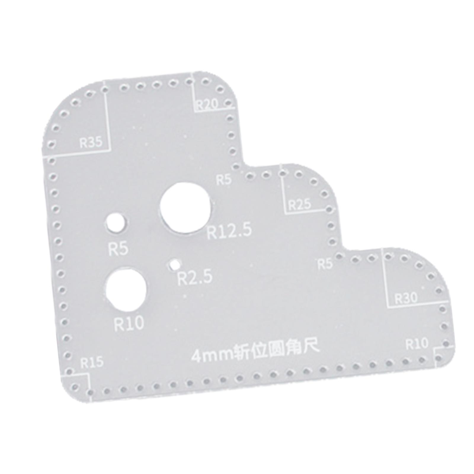 Acrylic Template for Leather C - Leatherwork Templates review and price