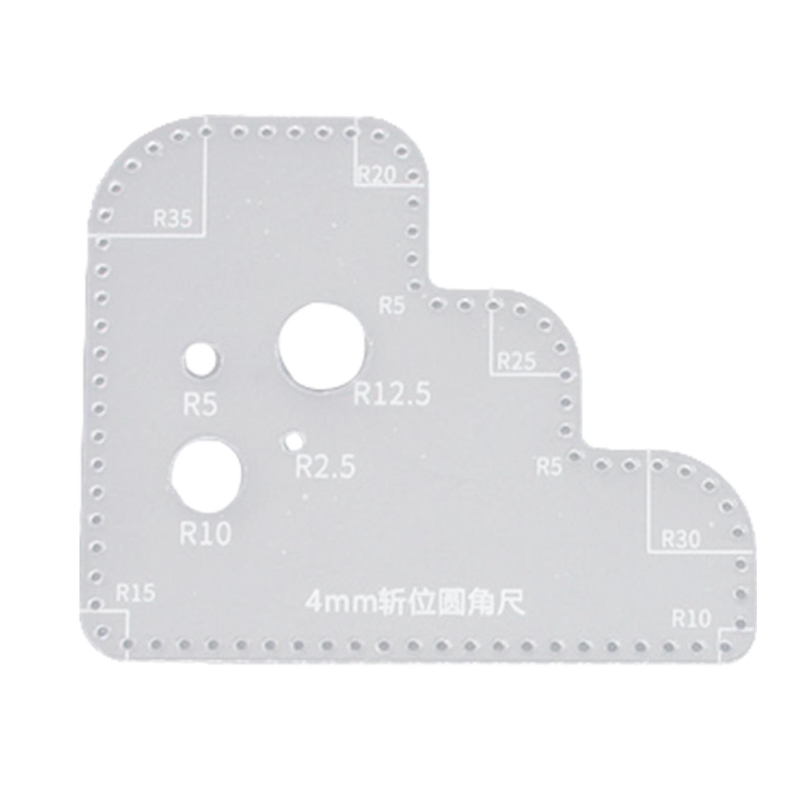 Acrylic Template for Leather C - Leatherwork Templates review and price