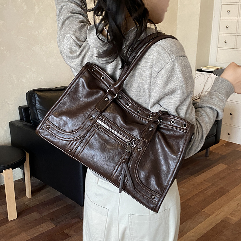 Motorcycle Handbag Retro Women - Vintage Leatherwork review and price