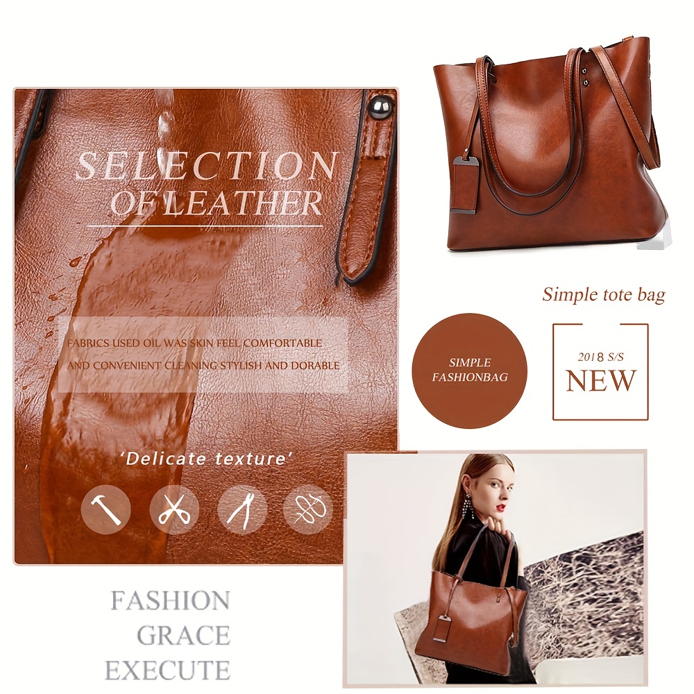 Fashionable Classic Retro Leat - Leather Work Laptop Bag review and price