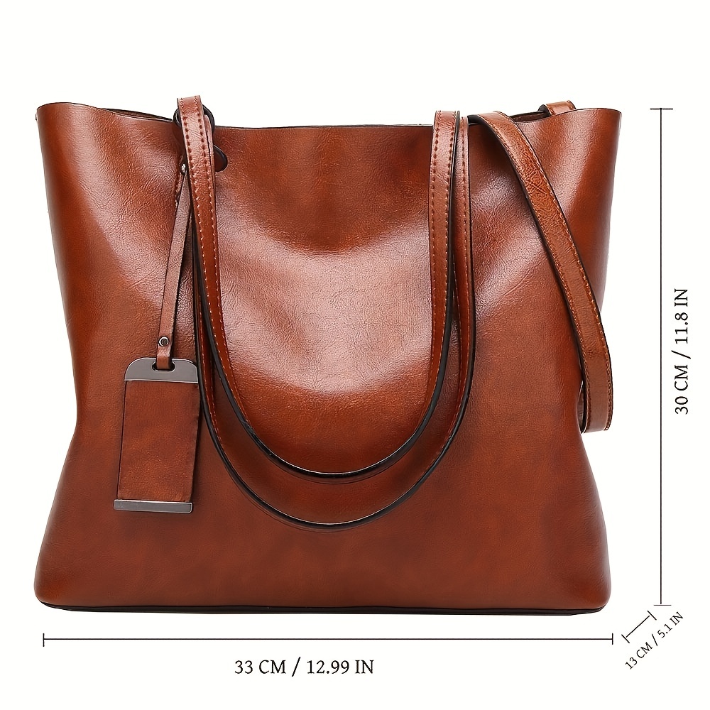 Fashionable Classic Retro Leat - Leather Work Laptop Bag review and price