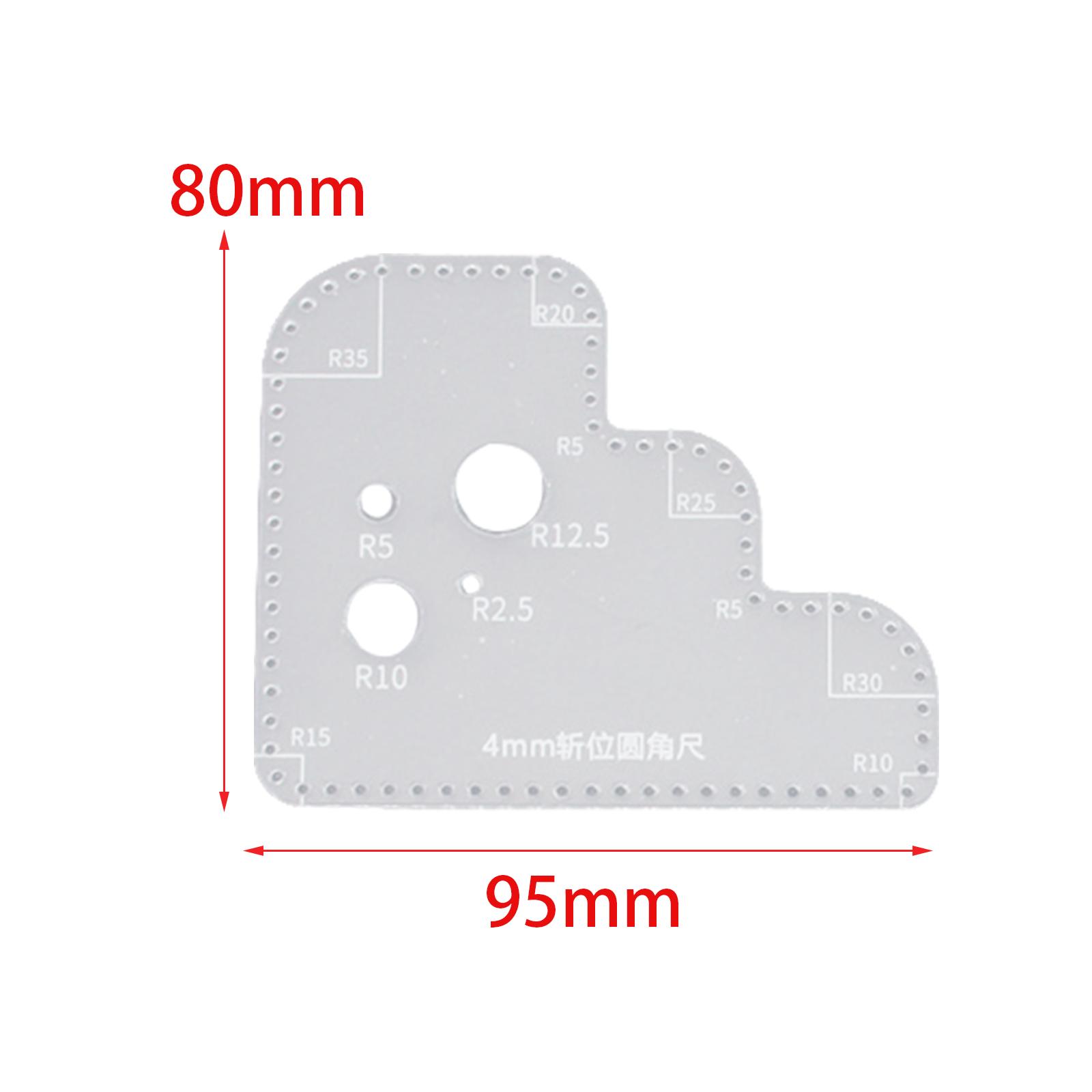 Circle Template Clear Acrylic  - Leatherwork Templates review and price