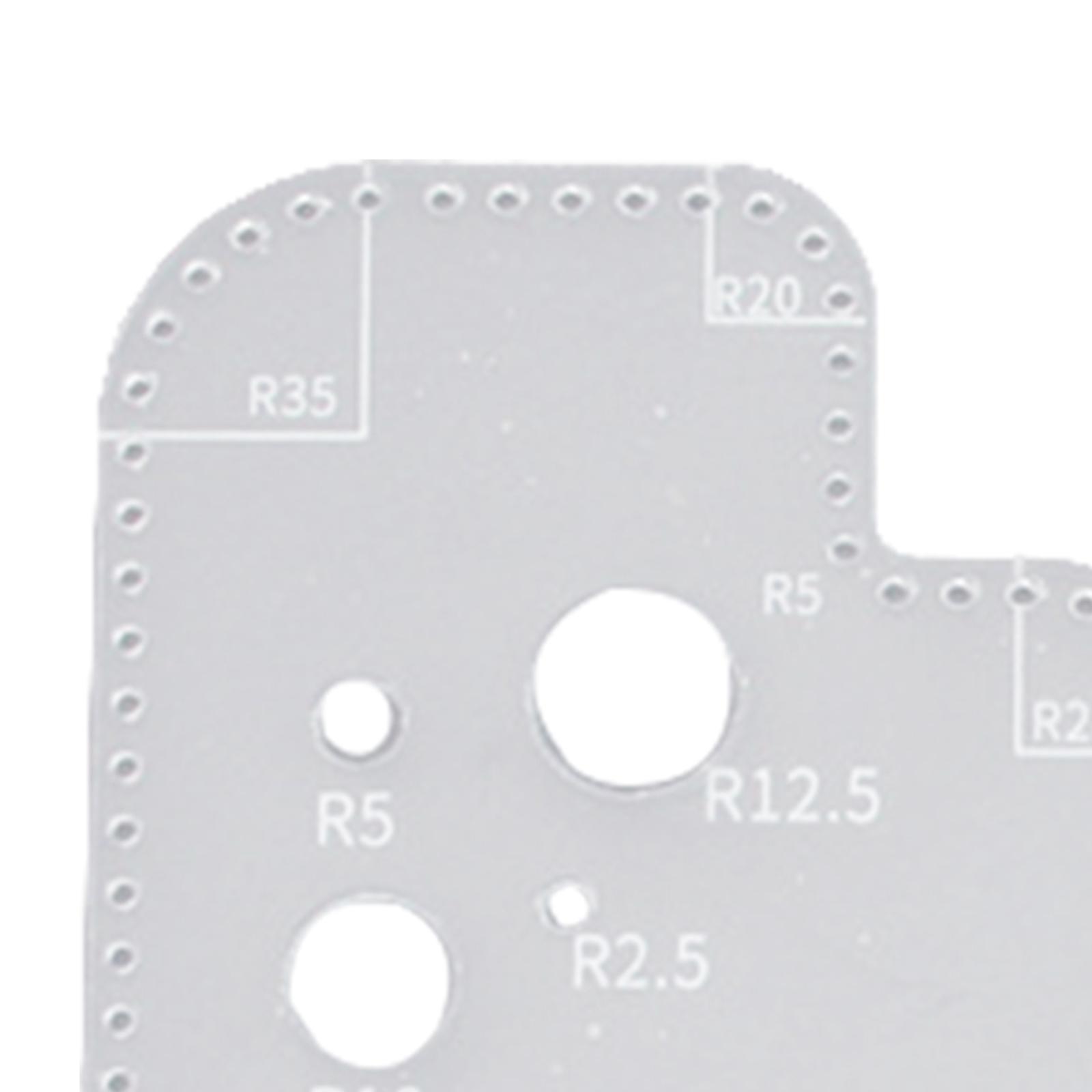 Circle Template Clear Acrylic  - Leatherwork Templates review and price