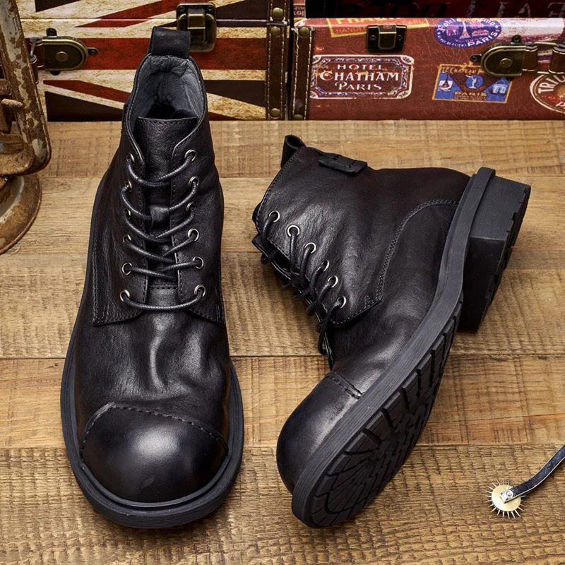 Vintage Business Mens Boots Lu - Vintage Leatherwork review and price