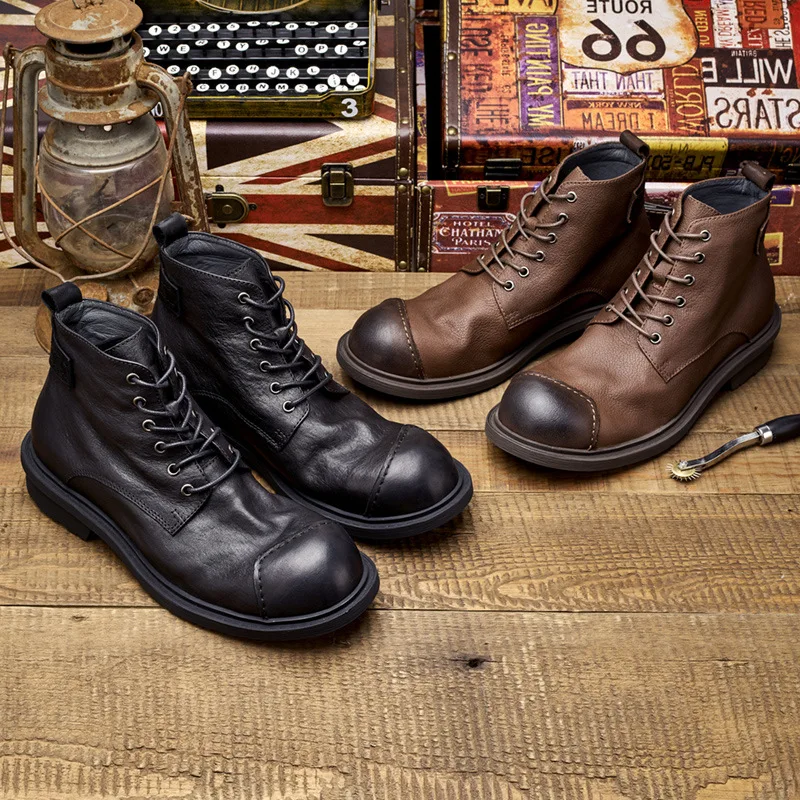 Vintage Business Mens Boots Lu - Vintage Leatherwork review and price