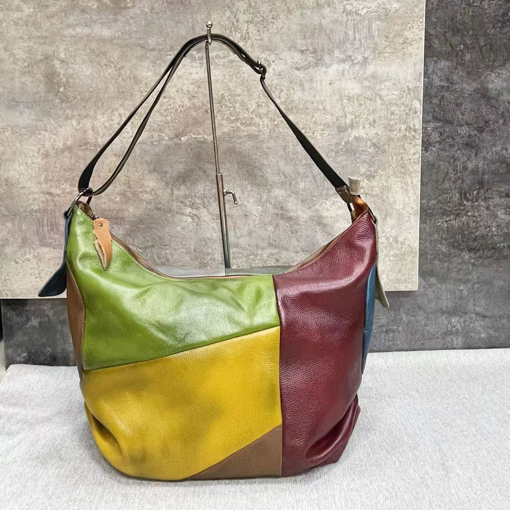 Oversized Female Genuine Leath - Leather Work Laptop Bag review and price