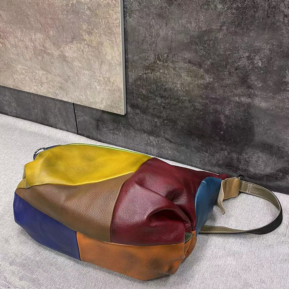 Oversized Female Genuine Leath - Leather Work Laptop Bag review and price