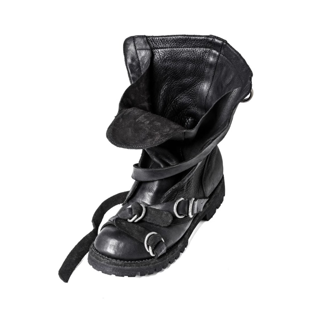 Men's Leather Motorcycle Boots - Leatherwork Belt review and price