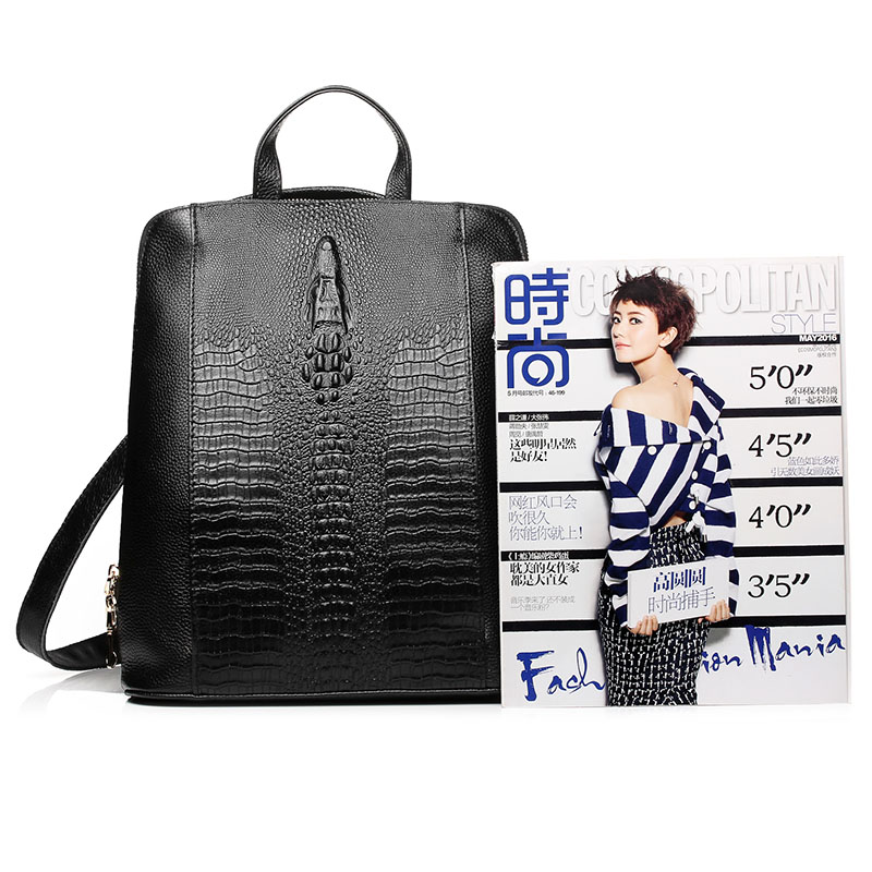 Zency Women's Crocodile Leathe - Leather Work Laptop Bag review and price