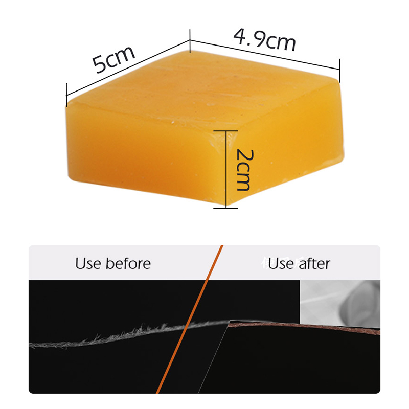 WUTA 1PC 100% Natural Beeswax  - Leatherwork Thread review and price