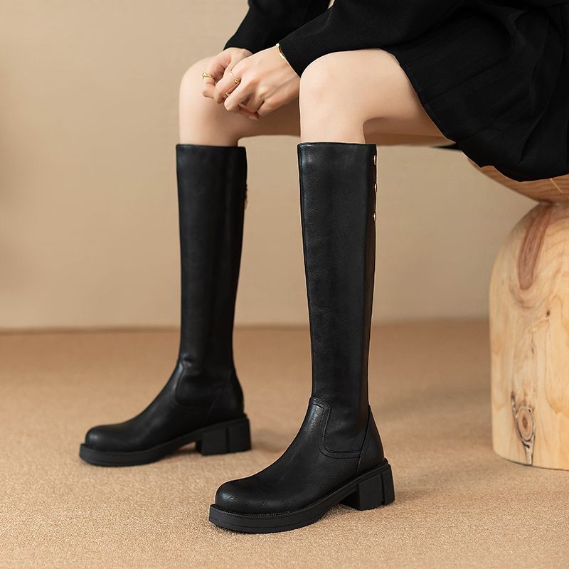 Autumn Winter Middle Heel Ladi - Leatherwork Designs review and price