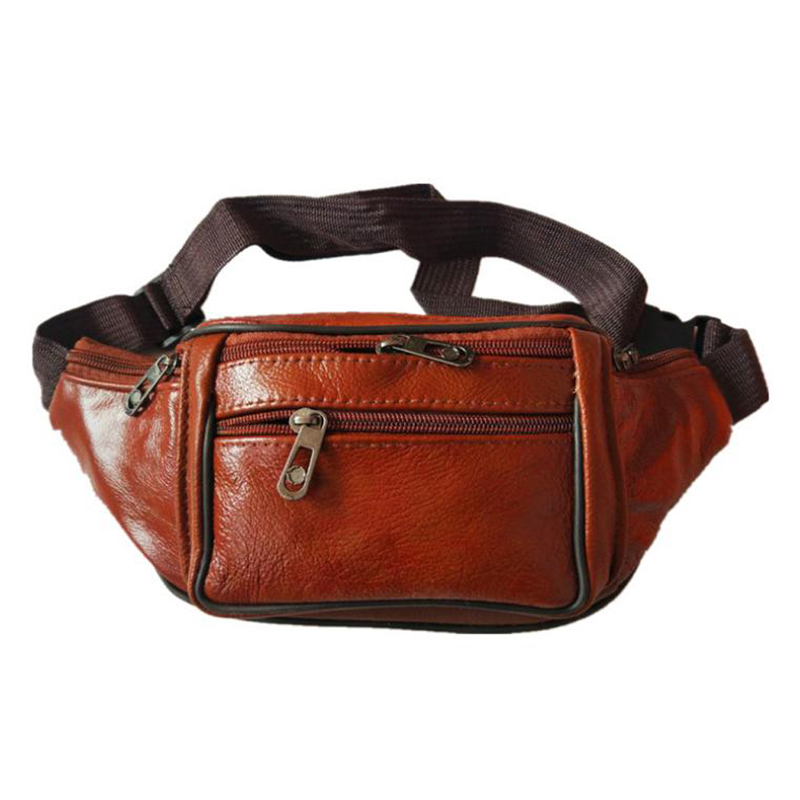 Leather Men Waist Chest Bag Th - Leatherwork Belt review and price